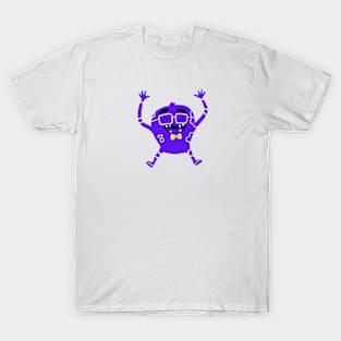 blue cartoon design T-Shirt